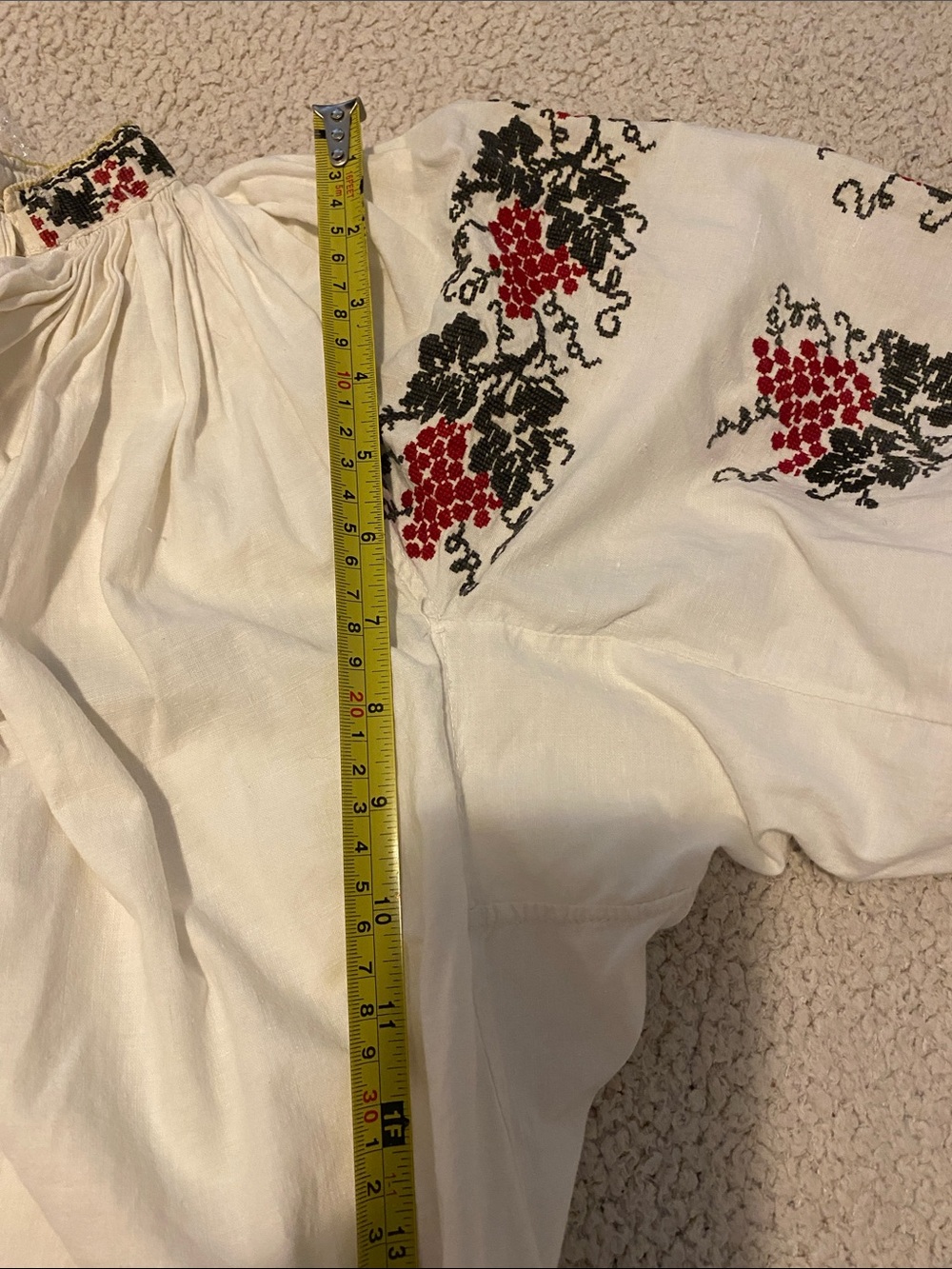 Ukrainian Vyshyvanka Vintage Dress Woman Clothing Ukraine Old Clothes Rare - Picture 6 of 16